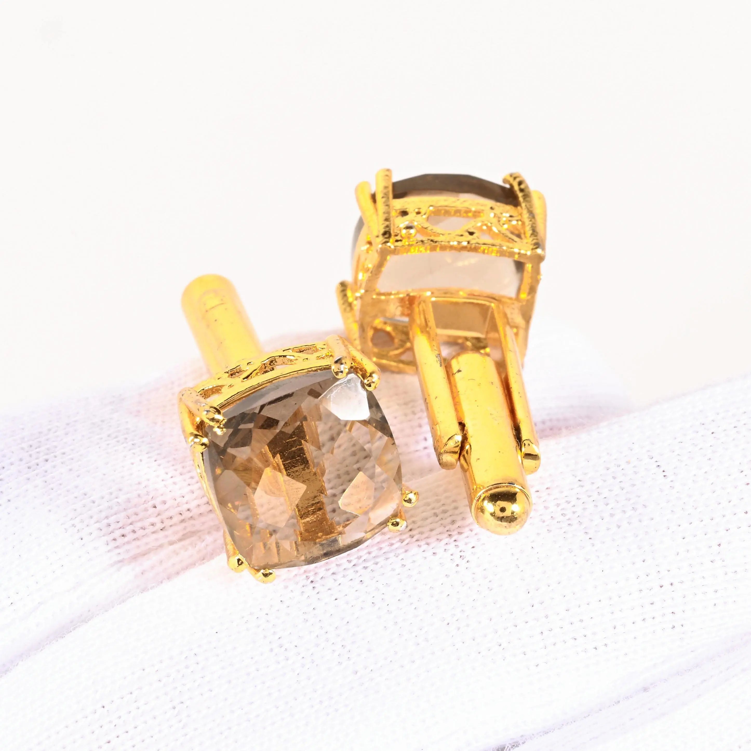 ABC Classic Men's Cufflinks – Elegant Shirt Accessories for Formal Wear, CL75